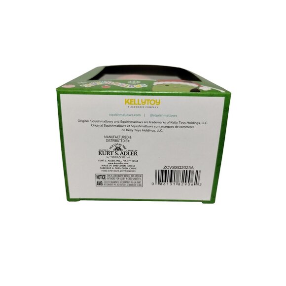 Squishmallows Malcolm Mushroom 3 in Christmas Tree Holiday Ornament Kurt Adler - Picture 7 of 8